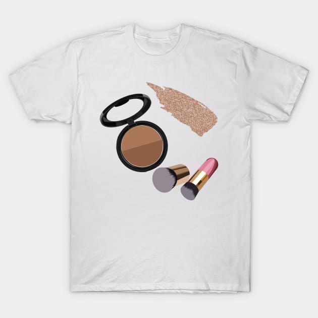 makeup T-Shirt by smoochugs